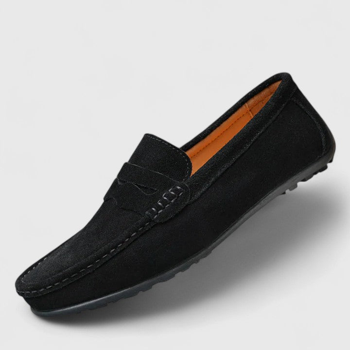 Corvath | Herren Wildleder Slipper Blau - Royal Blue - Image 10