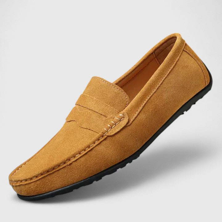 Corvath | Herren Wildleder Slipper Blau - Royal Blue - Image 11