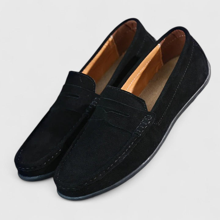 Corvath | Herren Wildleder Slipper Blau - Royal Blue - Image 13