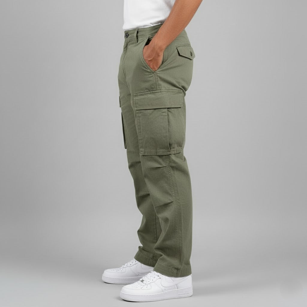 Cole | Herren Cargo Hose Relaxed Fit mit Seitentaschen