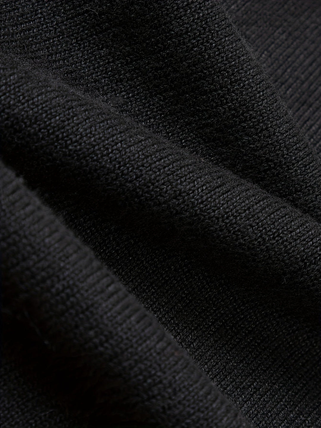 Grimwald | Herren Strickpullover Polokragen Reißverschluss - Black - Image 9