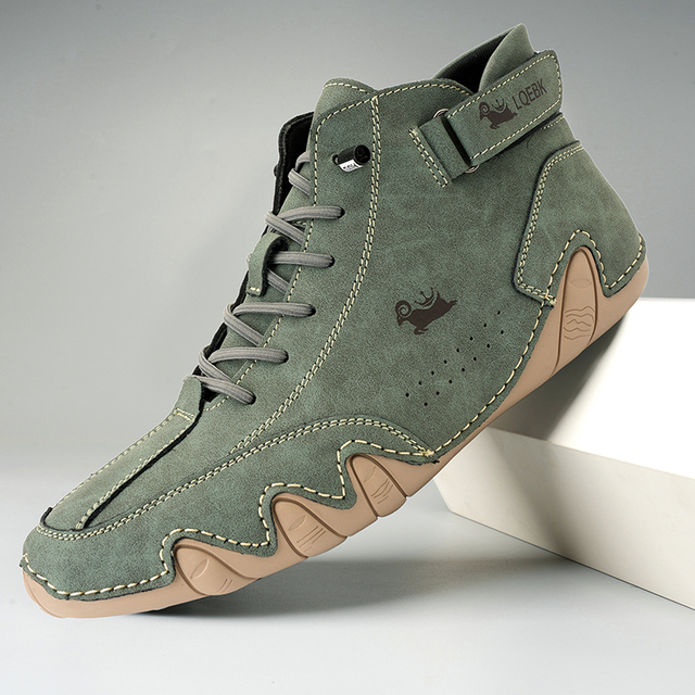 Rex | Herren Sneaker High Top Schnürschuhe Outdoor Freizeitschuhe