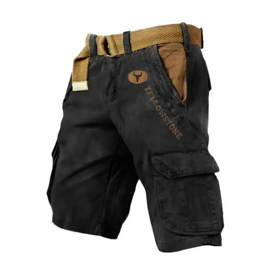 Hunter | Herren Cargo Shorts mit Taschen, kurze Hose outdoor