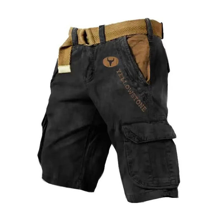 Hunter | Herren Cargo Shorts mit Taschen, kurze Hose outdoor