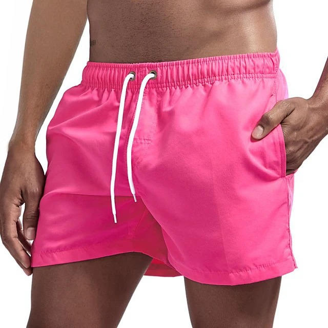 Kallo | Herren Badeshorts, Boardshorts mit Kordelzug Sommer