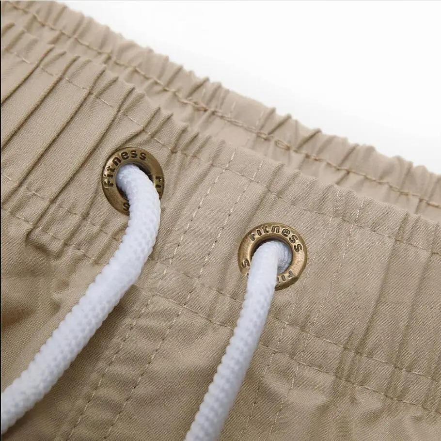 Kallo | Herren Badeshorts, Boardshorts mit Kordelzug Sommer