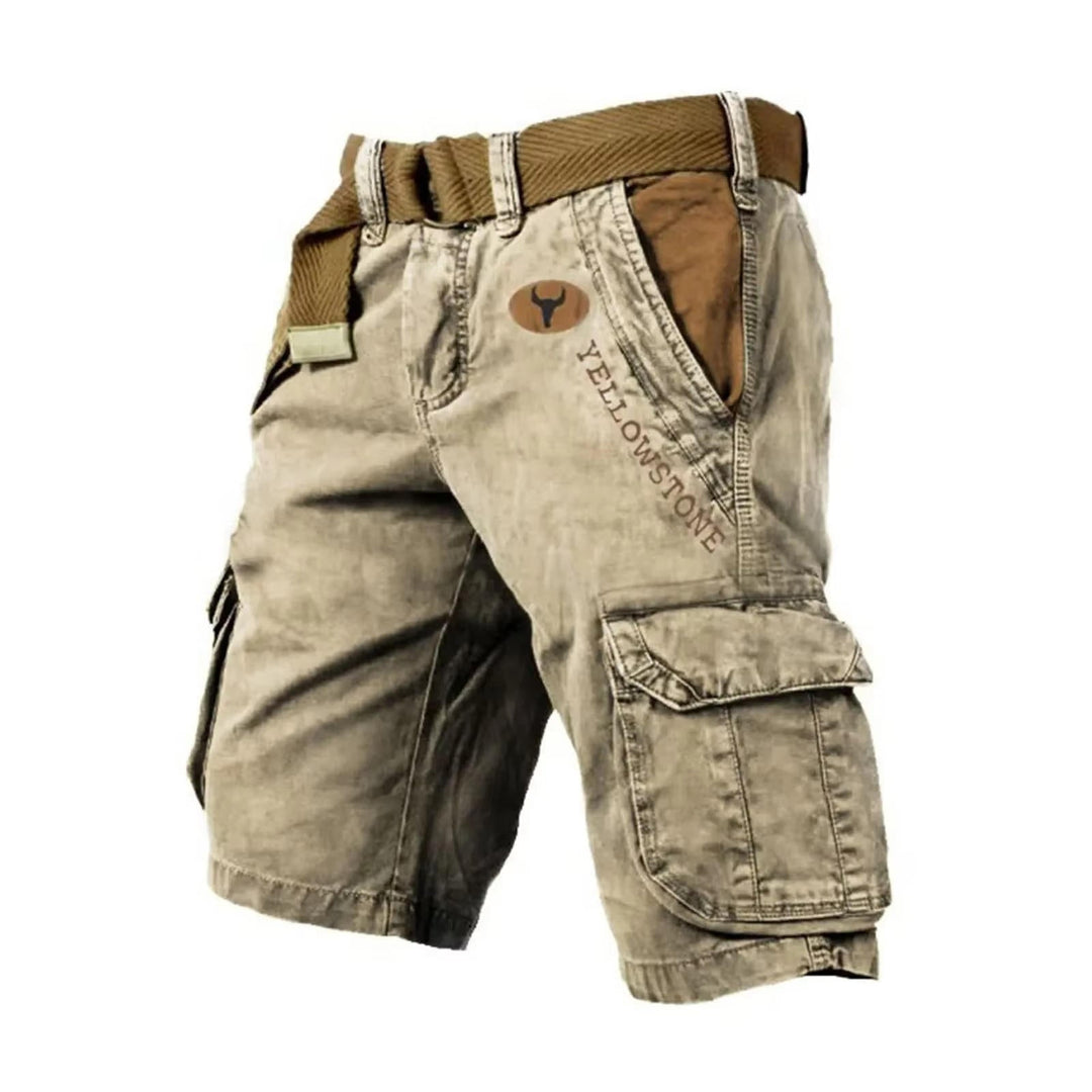 Hunter | Herren Cargo Shorts mit Taschen, kurze Hose outdoor