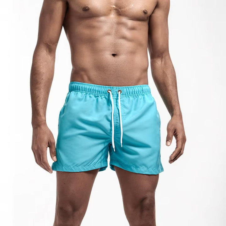 Kallo | Herren Badeshorts, Boardshorts mit Kordelzug Sommer