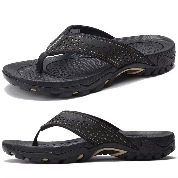 Marco | Herren Flip Flops outdoor, Zehensandalen mit Profilsohle