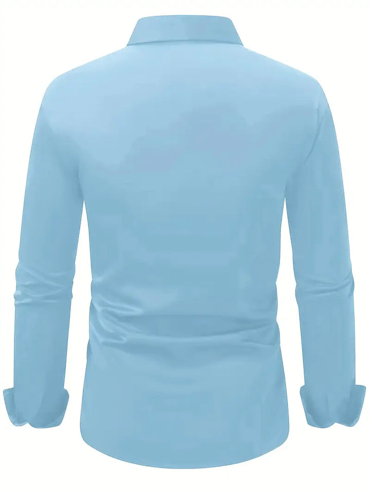 Marc | Herren Businesshemd Slim Fit Langarm Knopfleiste