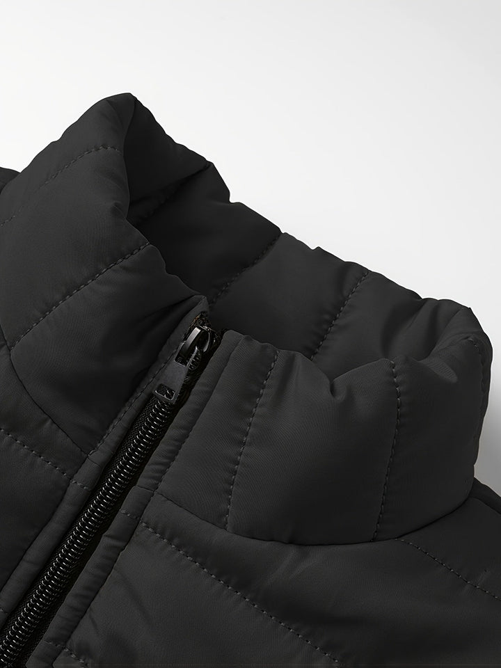 Edvald | Herren Leichte Steppjacke Winterjacke - Mustard - Image 14