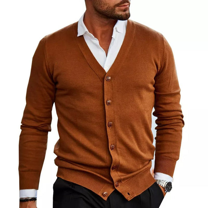 Jelo | Herren jacke V-Ausschnitt Cardigan Herren Frühling