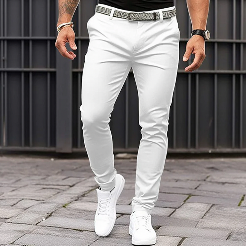 Grant | Herren Chinohose Slim Fit Elegante Herrenhose Stretch