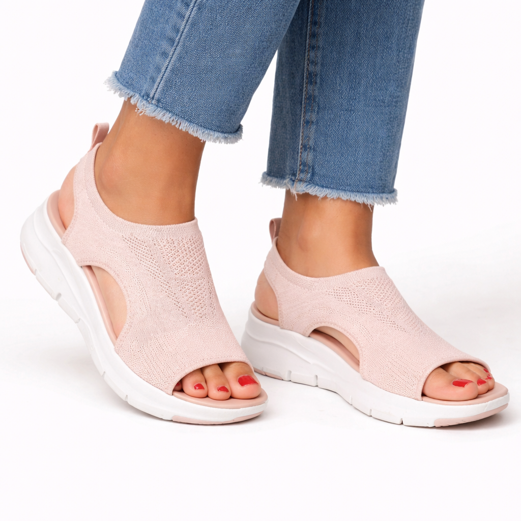 Eulalia | Damen Slip-On Komfort Sneaker - Navy - Image 4