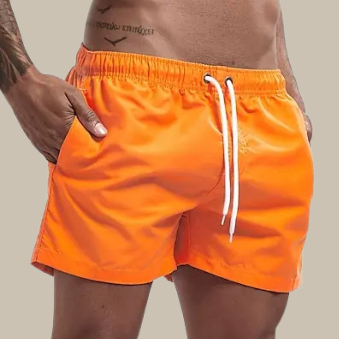 Evander | Herren Badeshorts mit Kordelzug Regular Fit - Green - Image 2