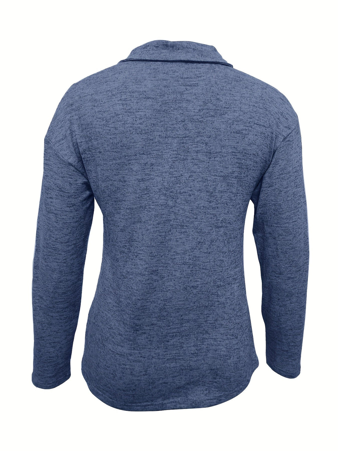 Tara | Damen Half-Zip Pullover Langarm Casual Oberteil Polo