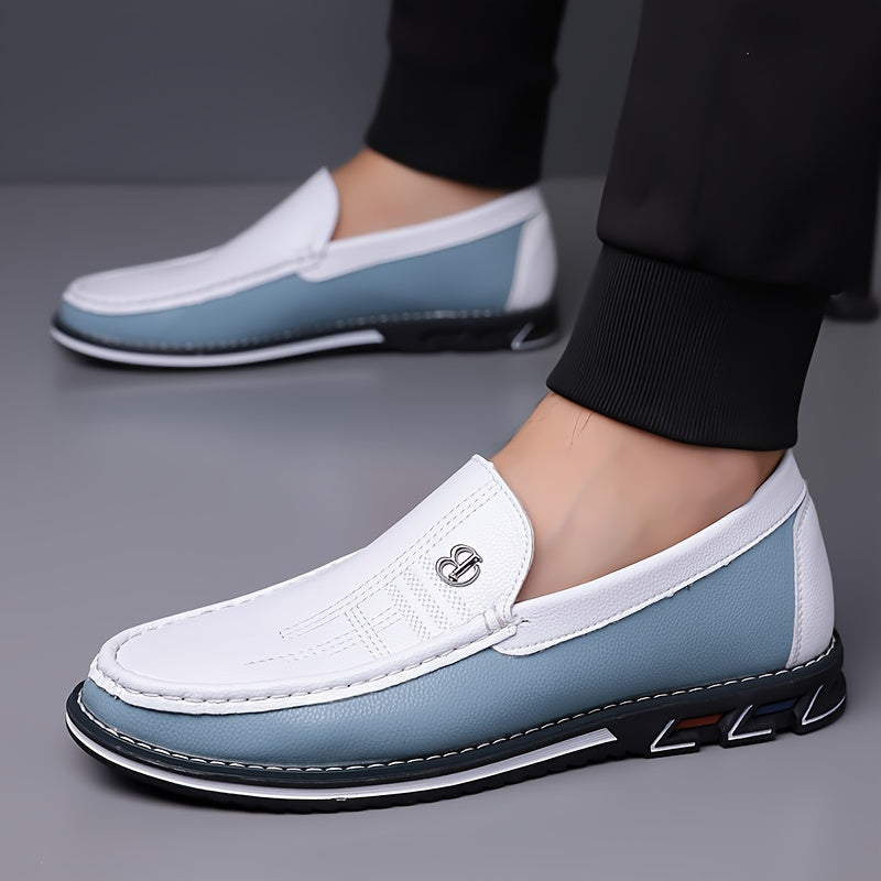 Fennold | Herren Loafer Slip-On Halbschuhe - Light Blue - Image 6
