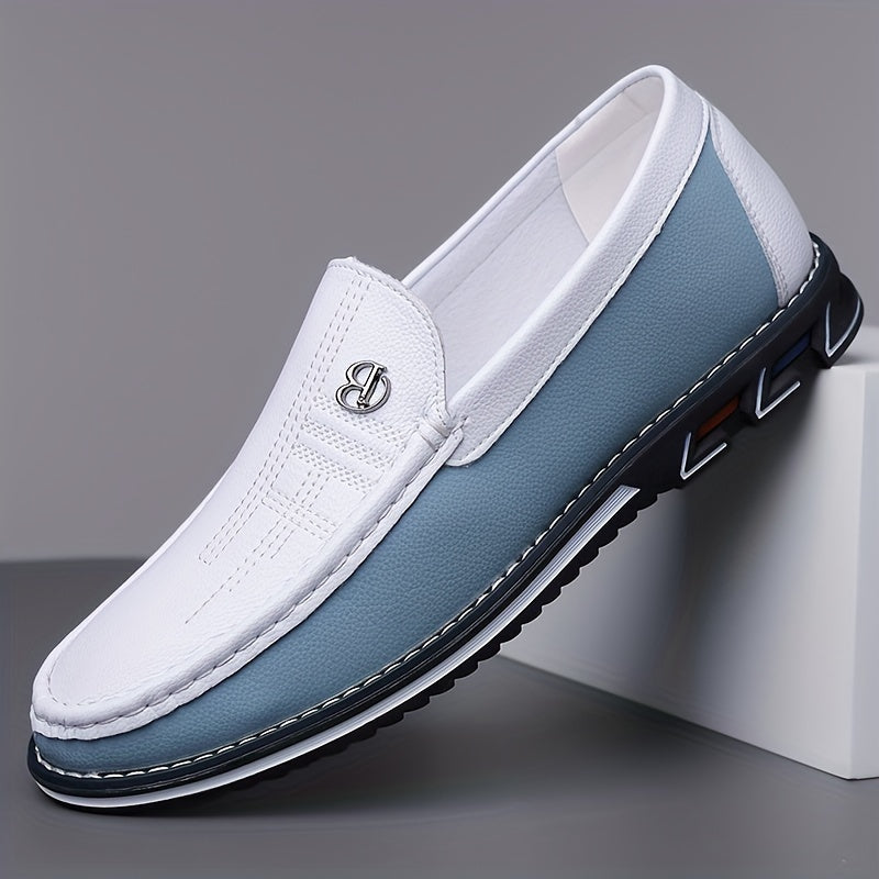 Fennold | Herren Loafer Slip-On Halbschuhe - Light Blue - Image 8