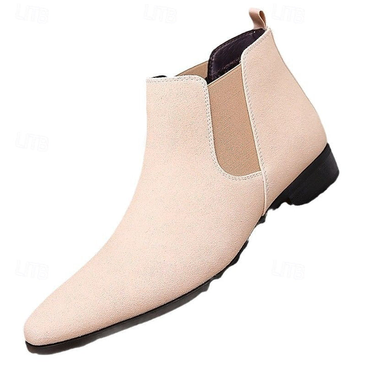 Florentin | Herren Chelsea Stiefeletten Wildleder - Camel - Image 9