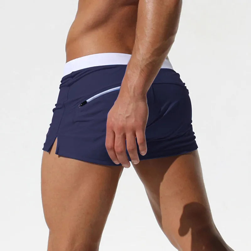 Florian | Herren Badeshorts Schnelltrocknend Marine - Navy - Image 6