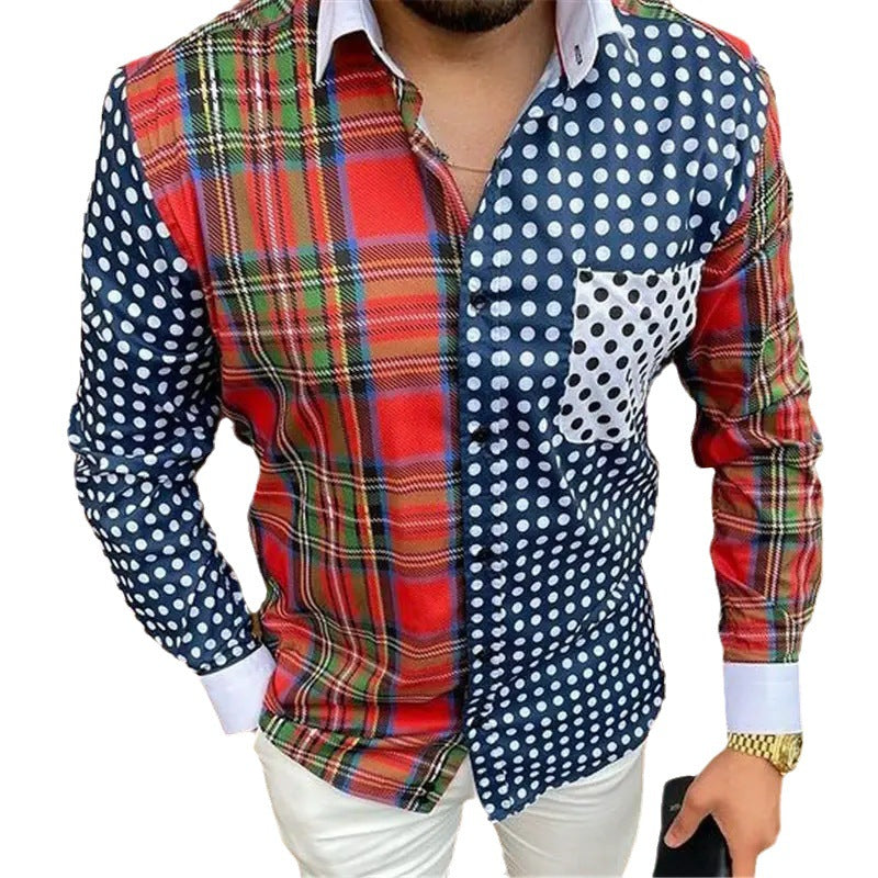 Floriano | Herren Langarm Hemd mit Blumenmuster - Floral - Image 5