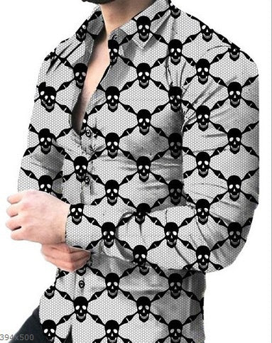 Floriano | Herren Langarm Hemd mit Blumenmuster - Floral - Image 7