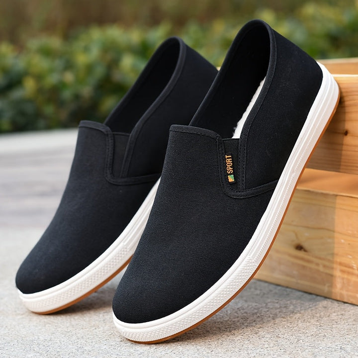 Felix | Herren Slip-On Loafer Atmungsaktiv Leicht Schwarz Navy