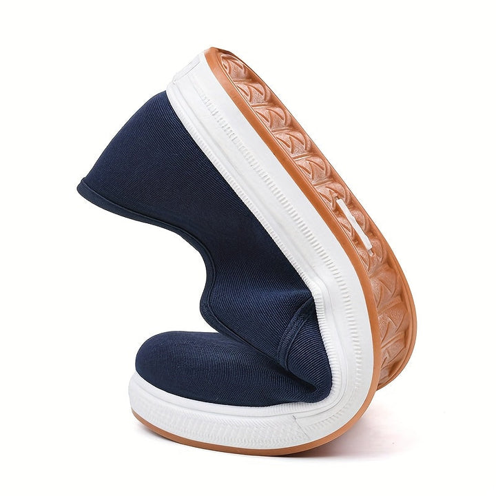 Felix | Herren Slip-On Loafer Atmungsaktiv Leicht Schwarz Navy