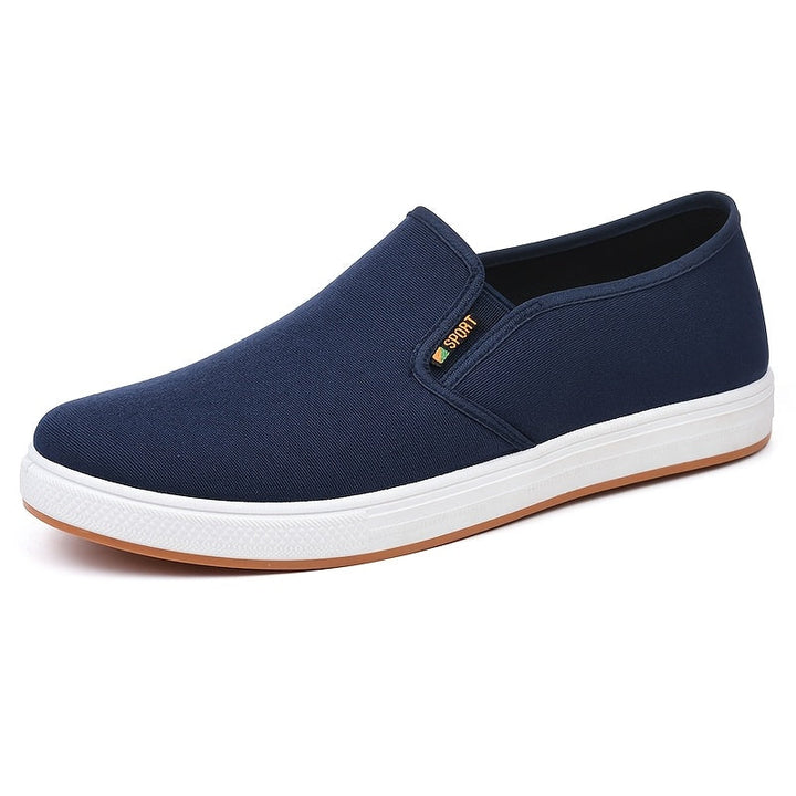 Felix | Herren Slip-On Loafer Atmungsaktiv Leicht Schwarz Navy