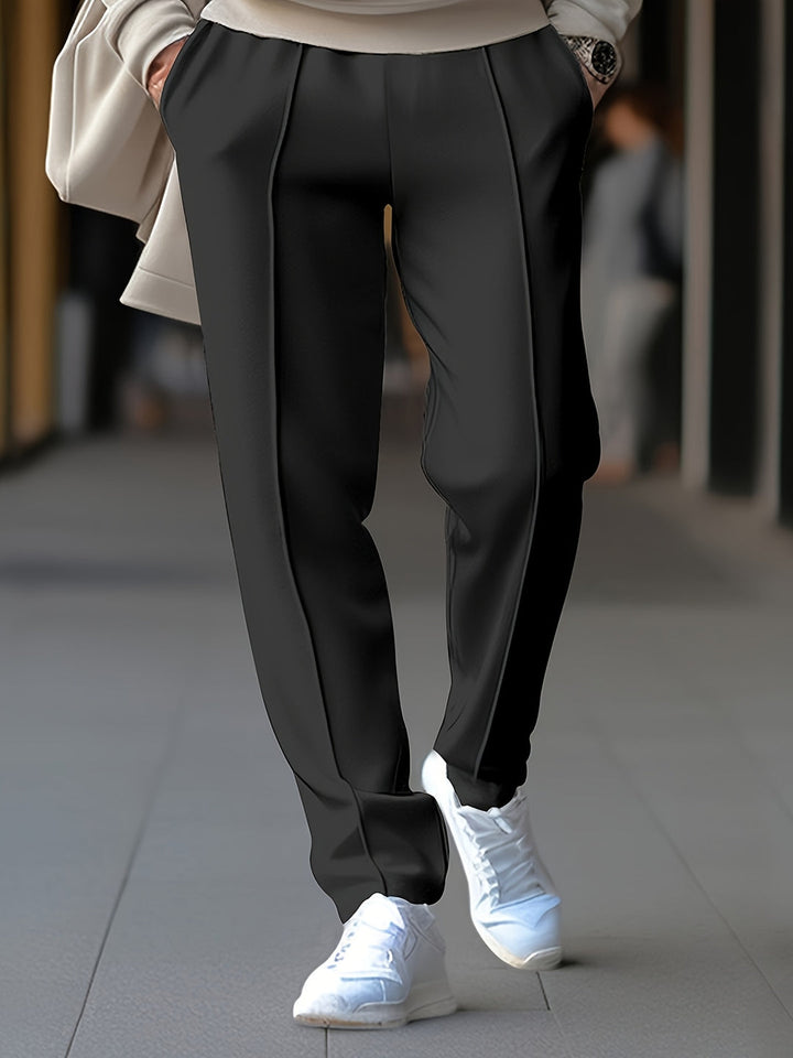 Sven | Herren Chinohose Slim Fit Kordelzug Frühling Sommer
