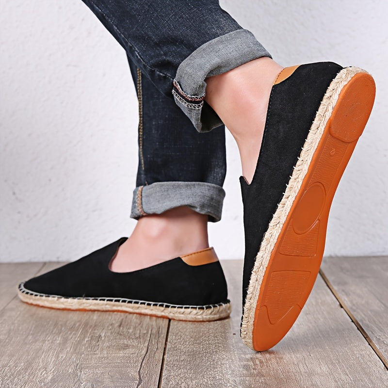Pablo | Herren Espadrilles Slip-On Canvas Sommer Leicht