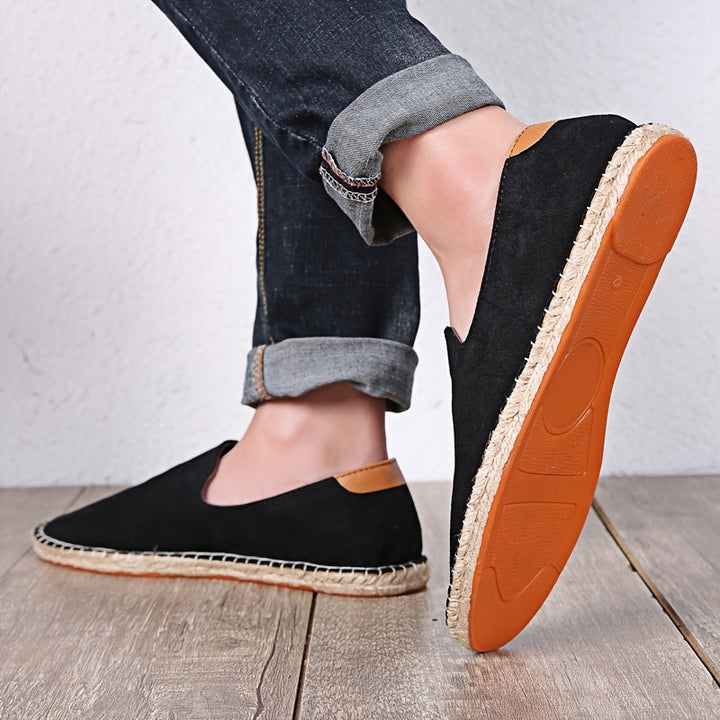 Pablo | Herren Espadrilles Slip-On Canvas Sommer Leicht