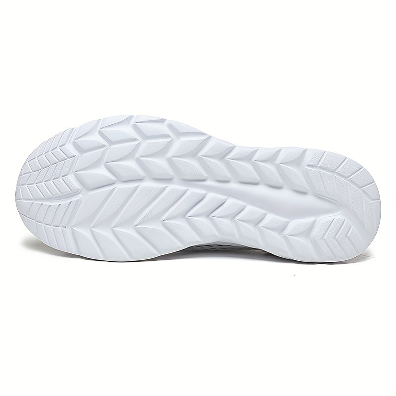 Finn | Herren Mesh Slip-On Sneaker Leicht Atmungsaktiv Schwarz