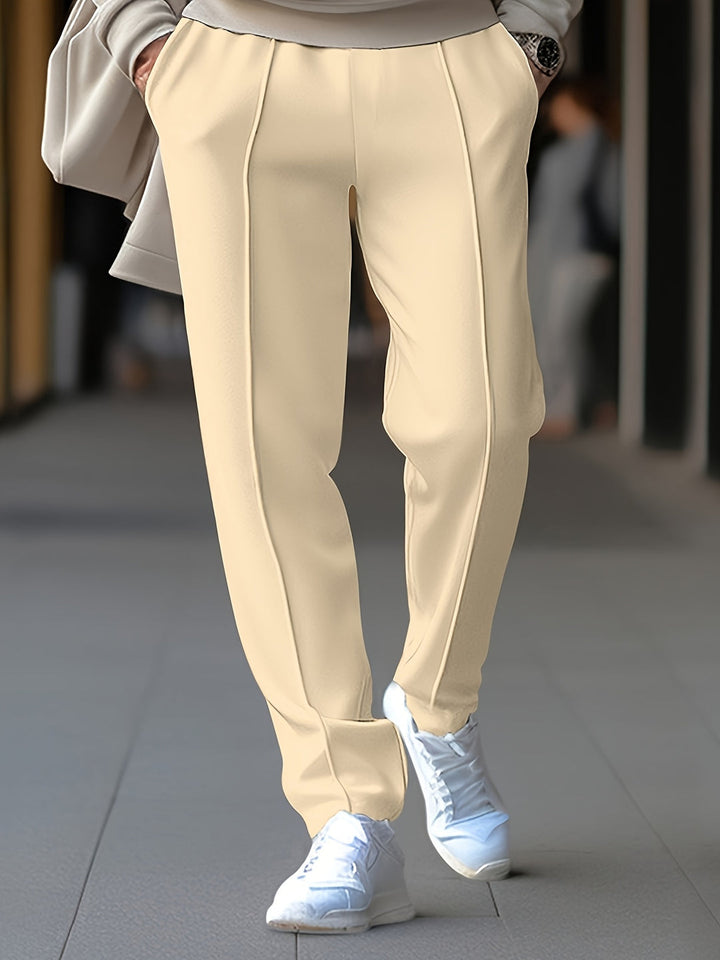 Sven | Herren Chinohose Slim Fit Kordelzug Frühling Sommer