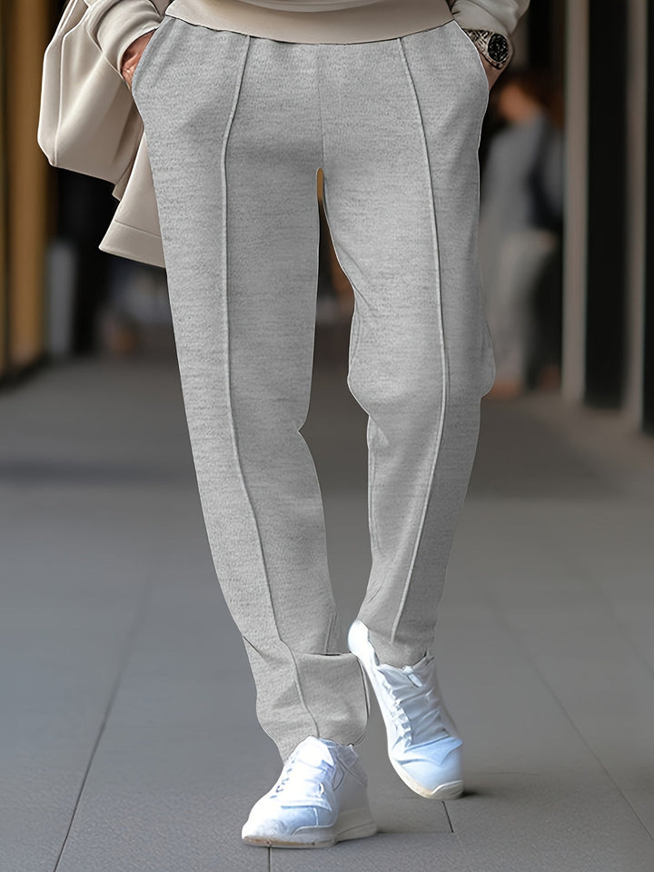 Sven | Herren Chinohose Slim Fit Kordelzug Frühling Sommer