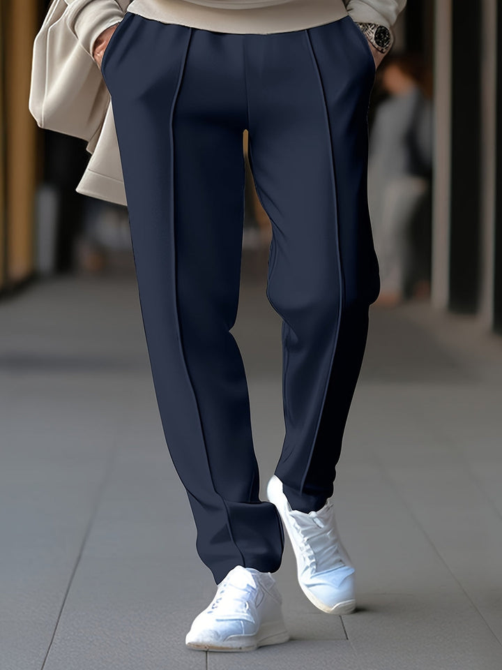 Sven | Herren Chinohose Slim Fit Kordelzug Frühling Sommer