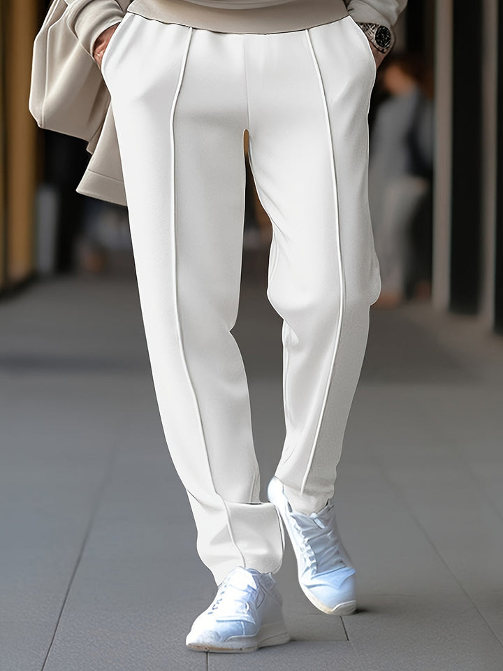 Sven | Herren Chinohose Slim Fit Kordelzug Frühling Sommer