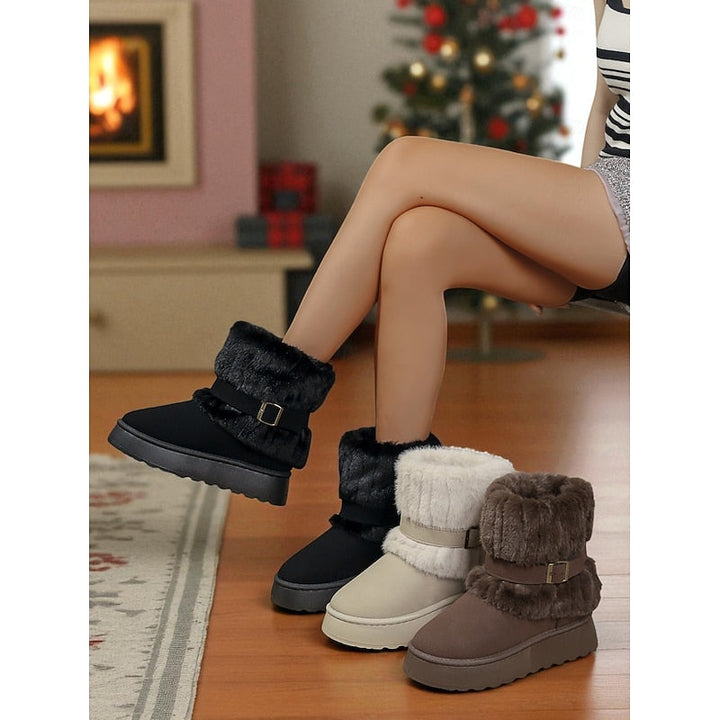 Freyke | Damen Wasserdichte Winterstiefel mit Fellrand - Image 1