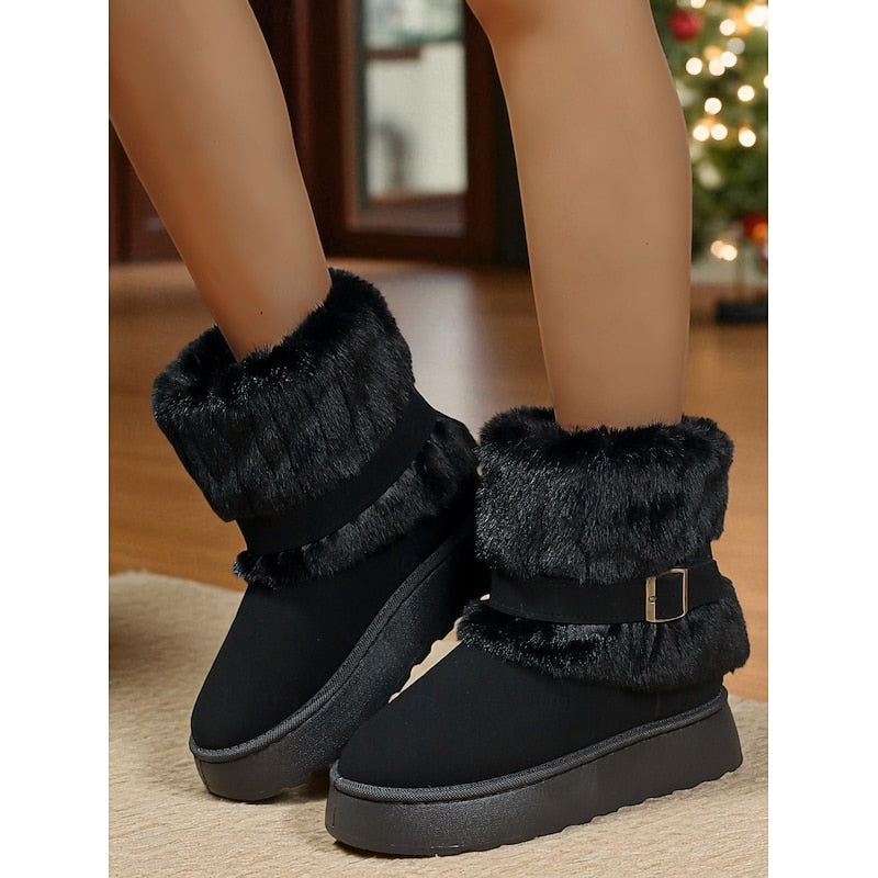 Freyke | Damen Wasserdichte Winterstiefel mit Fellrand - Image 10