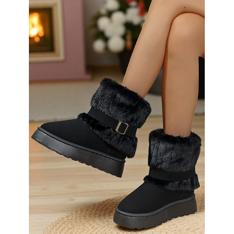 Freyke | Damen Wasserdichte Winterstiefel mit Fellrand - Image 11