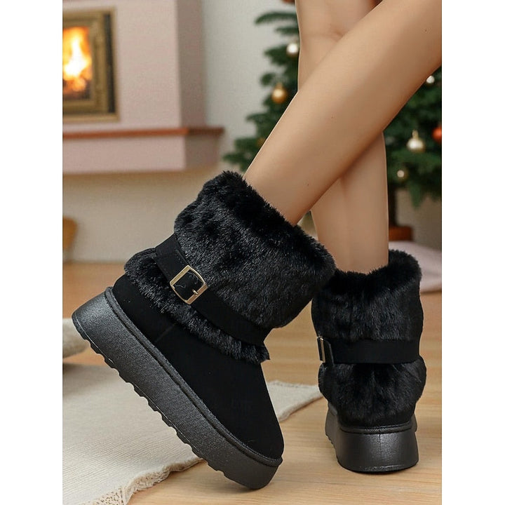 Freyke | Damen Wasserdichte Winterstiefel mit Fellrand - Image 12