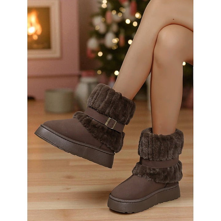 Freyke | Damen Wasserdichte Winterstiefel mit Fellrand - Image 3
