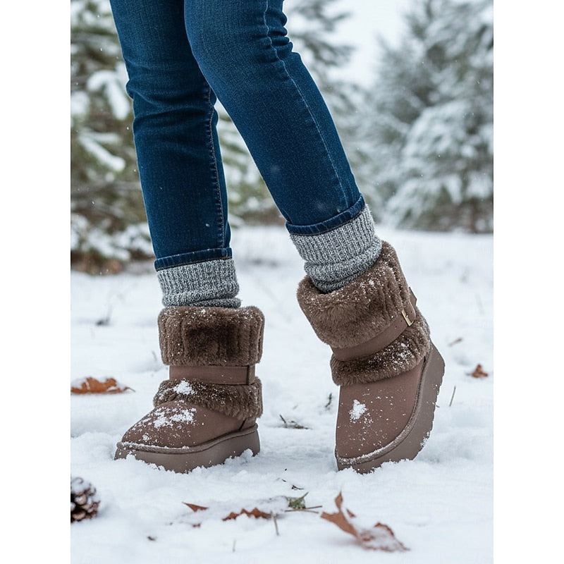 Freyke | Damen Wasserdichte Winterstiefel mit Fellrand - Image 6
