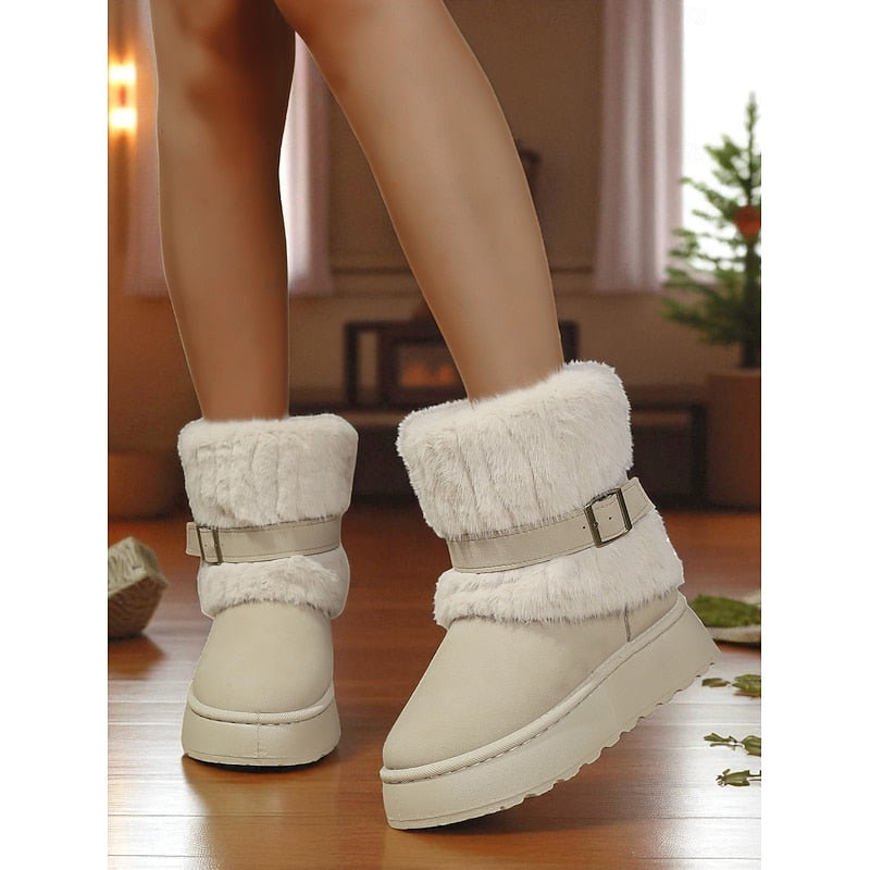 Freyke | Damen Wasserdichte Winterstiefel mit Fellrand - Image 8