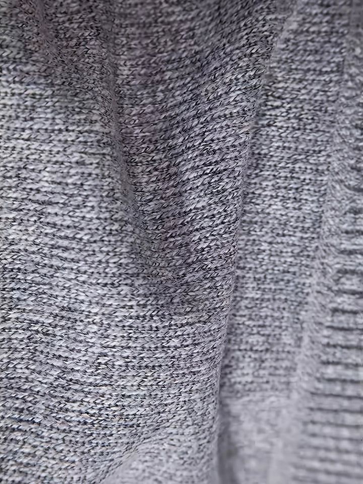 Gerold | Herren Strickjacke Reißverschluss Zopfmuster - Black - Image 11