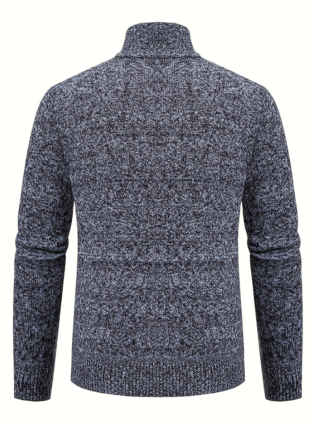 Gerold | Herren Strickjacke Reißverschluss Zopfmuster - Black - Image 27