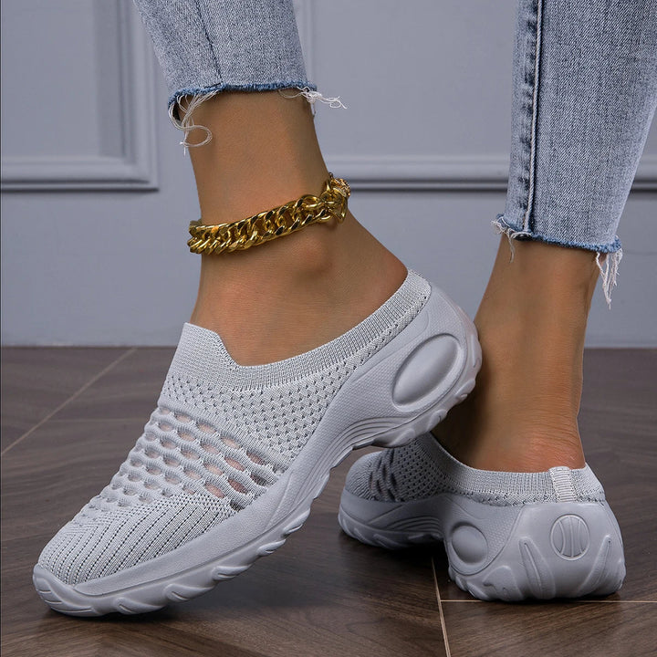 Giselle | Damen Slip-On Sneaker ohne Schnürsenkel - Grey - Image 2