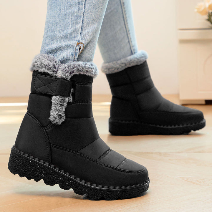 Grimara | Damen Winterstiefel Wasserdicht Warm - Navy - Image 5