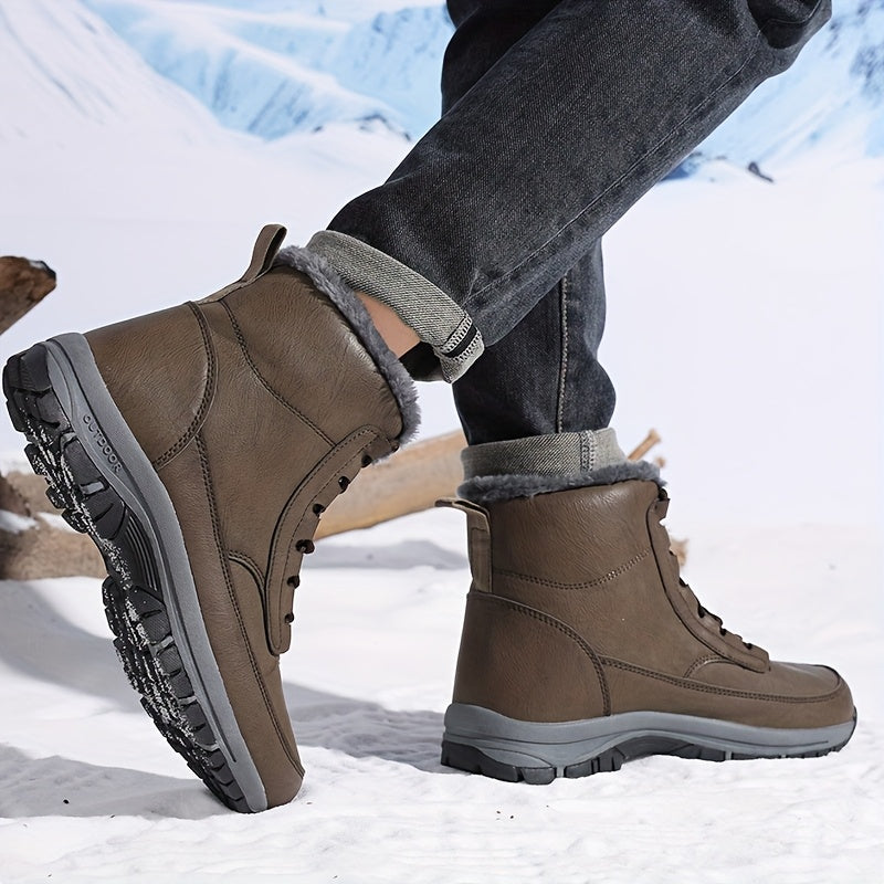 Grimhild | Damen Wasserdichte Winterstiefel Gefüttert - Black - Image 10