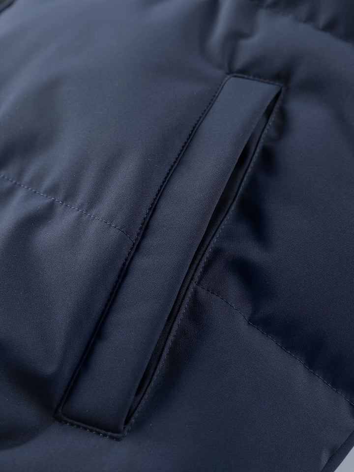 Grimold | Herren Steppjacke mit Kapuze Winterjacke - Black - Image 15